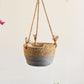 Straw Hanging Flower Baskets - Sustainable Living