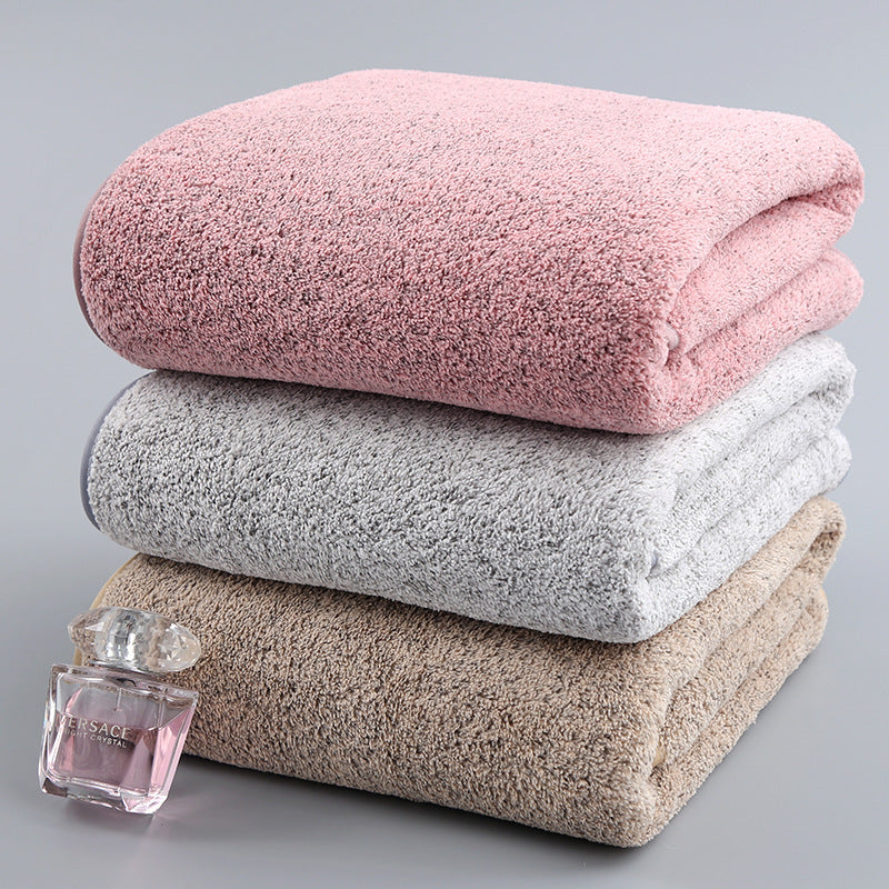 solid color household bath towel - Sustainable Living