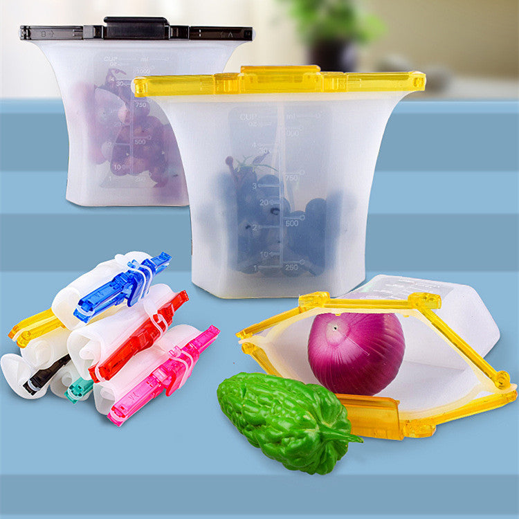 Silicone Food Storage Bag - Sustainable Living