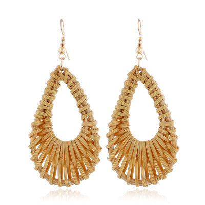 Bamboo hollow earrings - Sustainable Living