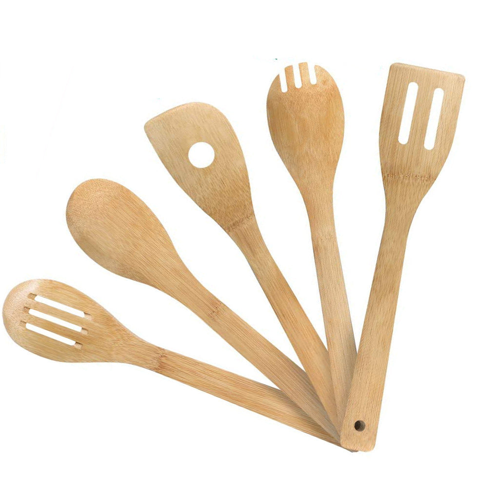 Bamboo And Wood cooking spoon - Sustainable Living