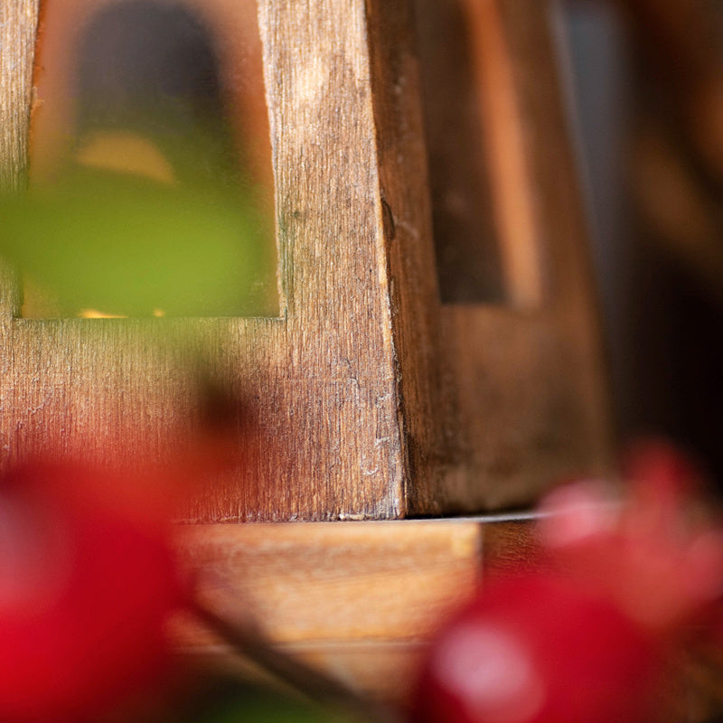 Wooden lighthouse candle holder - Sustainable Living