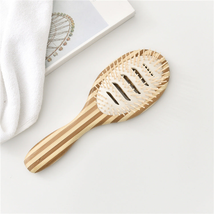 Natural bamboo scalp massage comb - Sustainable Living