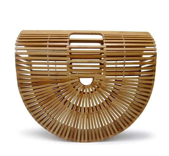 clamshell holiday bamboo bag - Sustainable Living