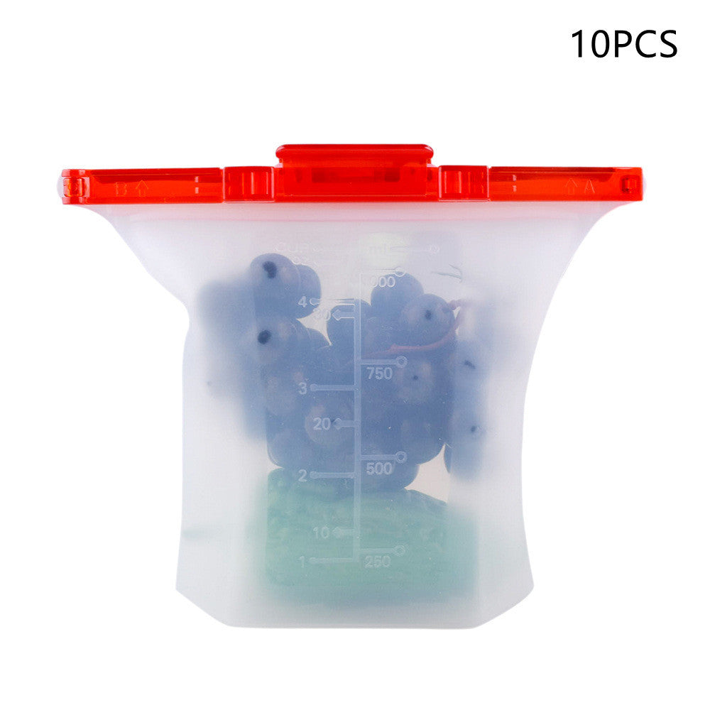 Silicone Food Storage Bag - Sustainable Living