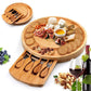 Bamboo Cheese Plate Set - Sustainable Living